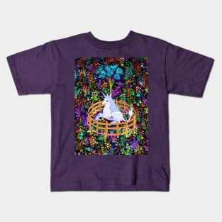 The Last Unicorn in Captivity Kids T-Shirt